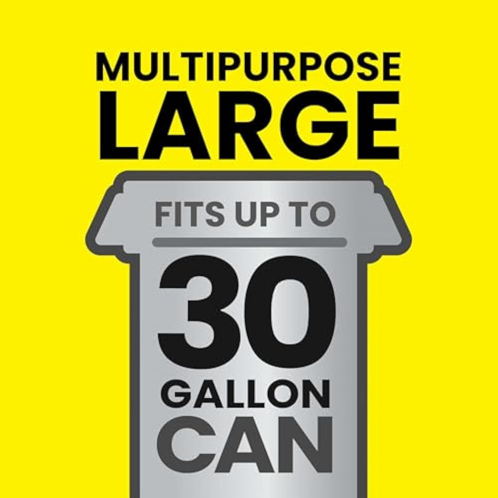 Glad ForceFlex Heavy Duty Trash Bags With Clorox, Mountain Air, 30 Gal, 50 Ct